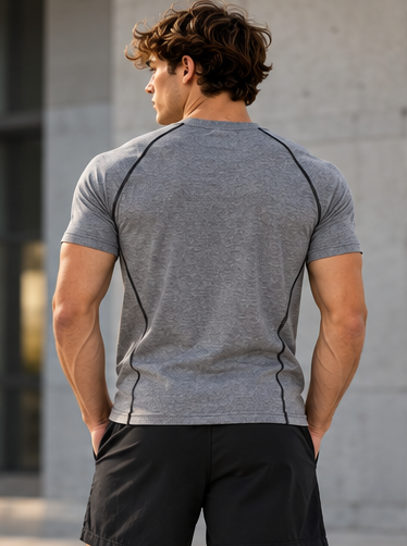 Performance Contrast Stitch T-Shirt