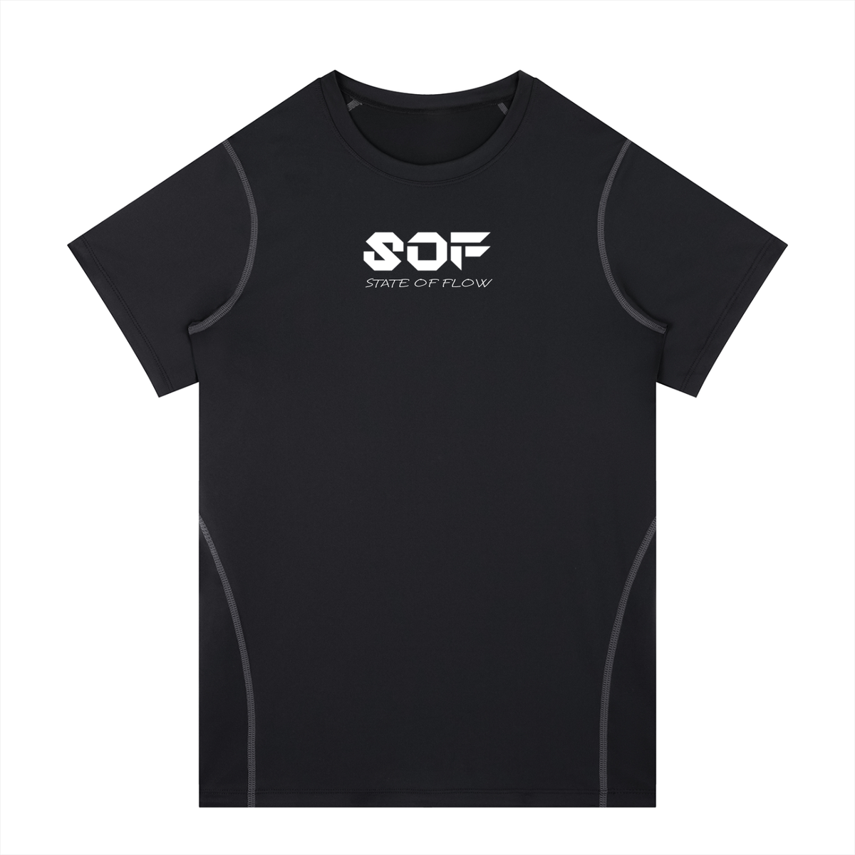 State of Flow Men's Contrast Stitch Performance T-Shirt