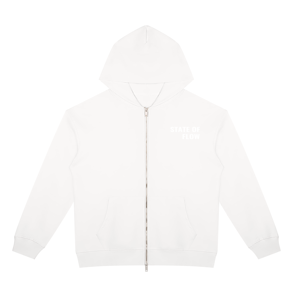 STATE OF FLOW Unisex Heavyweight Full Zip Hoodie