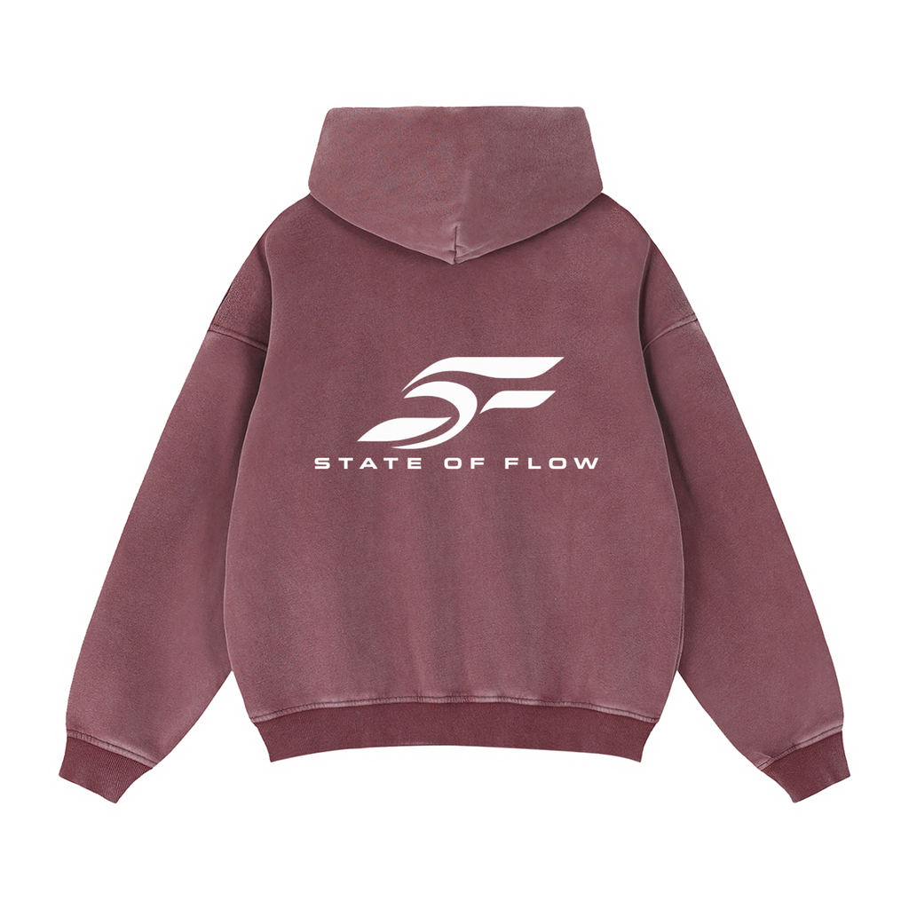 FS1 Zip-Through Boxy Fleece Hoodie