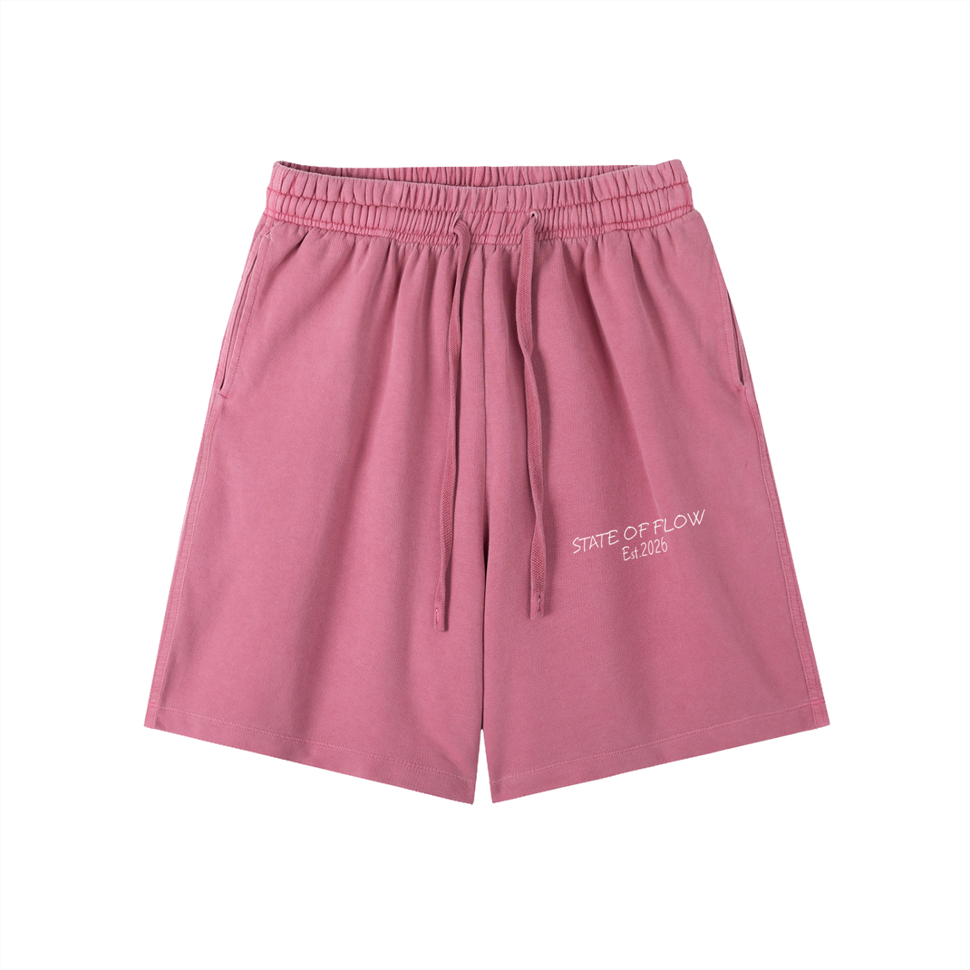State Vintage Wash Cotton Shorts