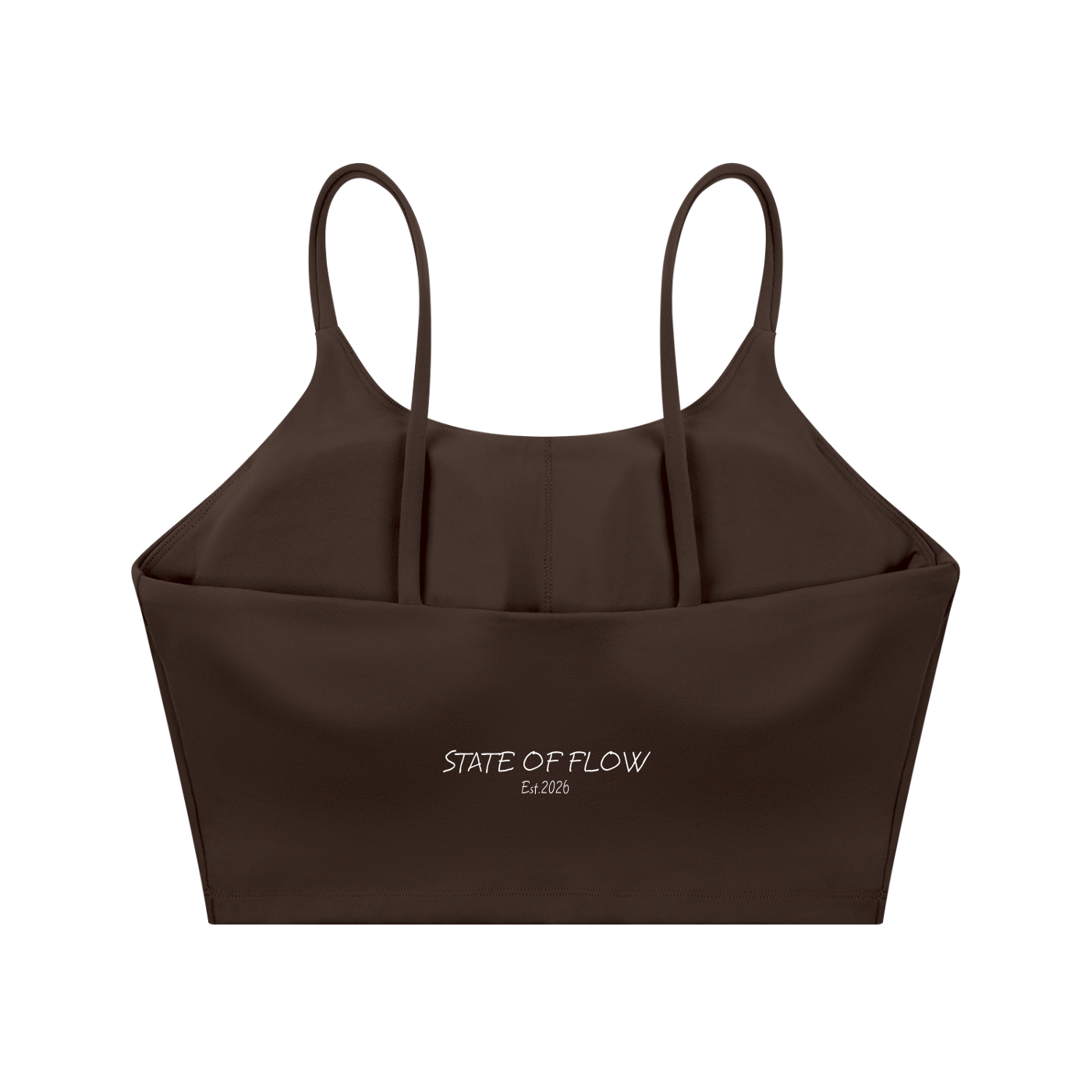 Flow Spaghetti Strap Yoga Sports Bra