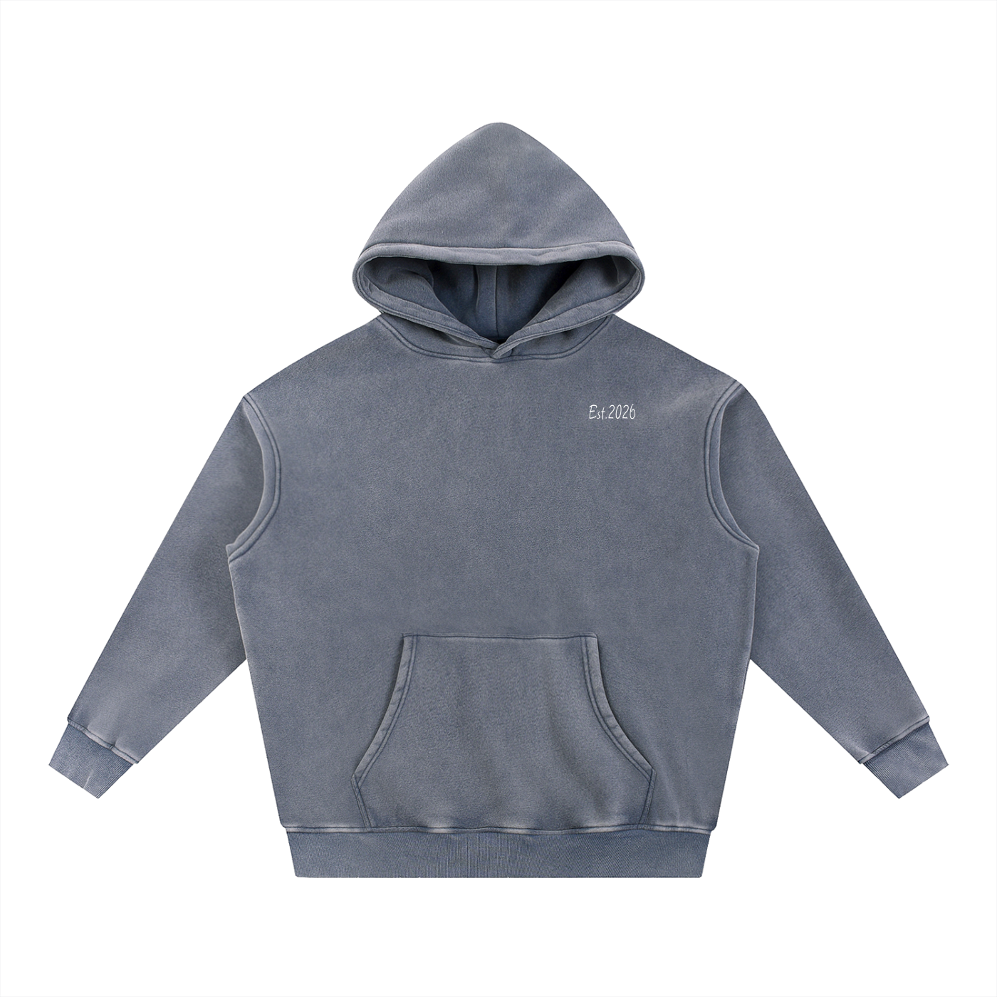 Flow Snow Wash Fleece Oversize Hoodie