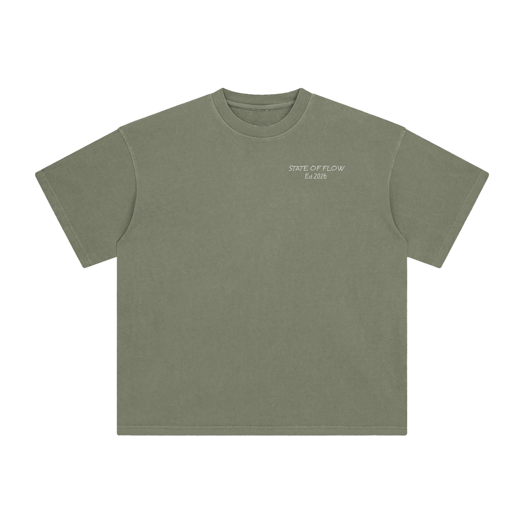 Flow Enzyme Washed T-Shirt