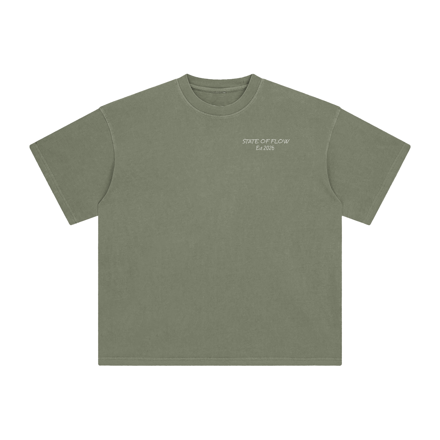 Flow Enzyme Washed T-Shirt