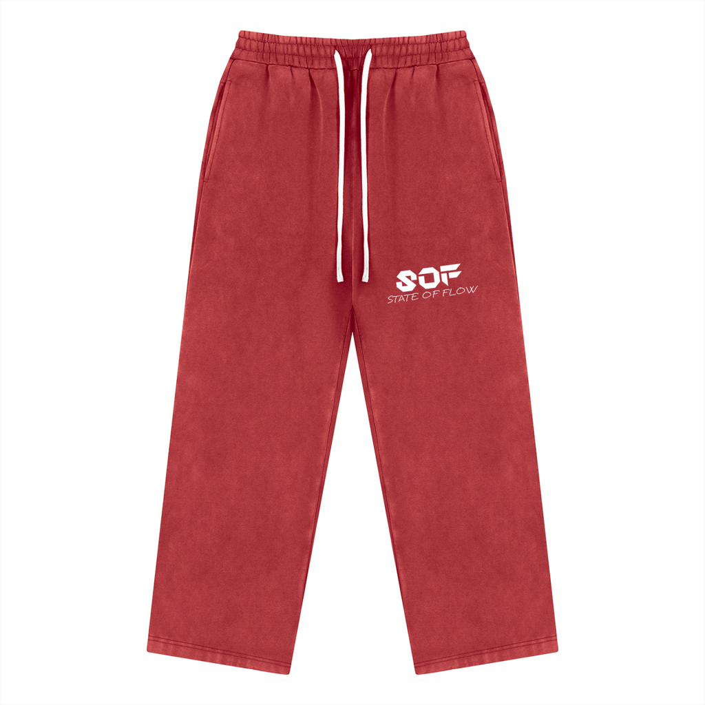 State of Flow Unisex Vintage Wash Fleece Sweatpants