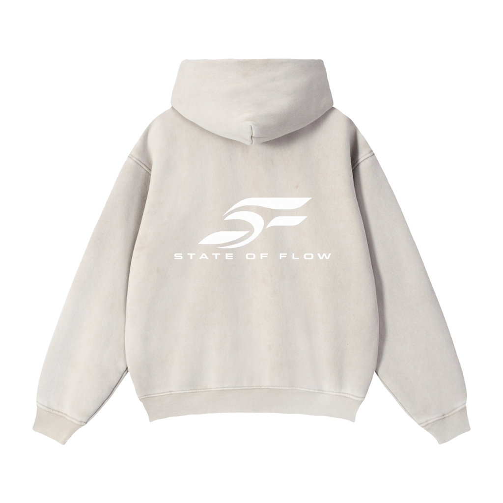 FS1 Zip-Through Boxy Fleece Hoodie