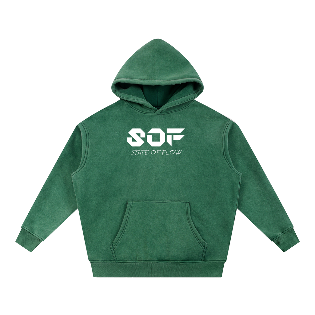 SOF Snow Wash Fleece Oversize Hoodie