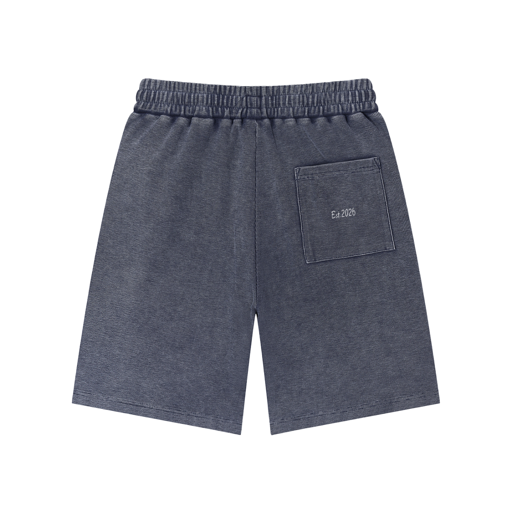 Flow Mineral Wash Waffle Knit Shorts