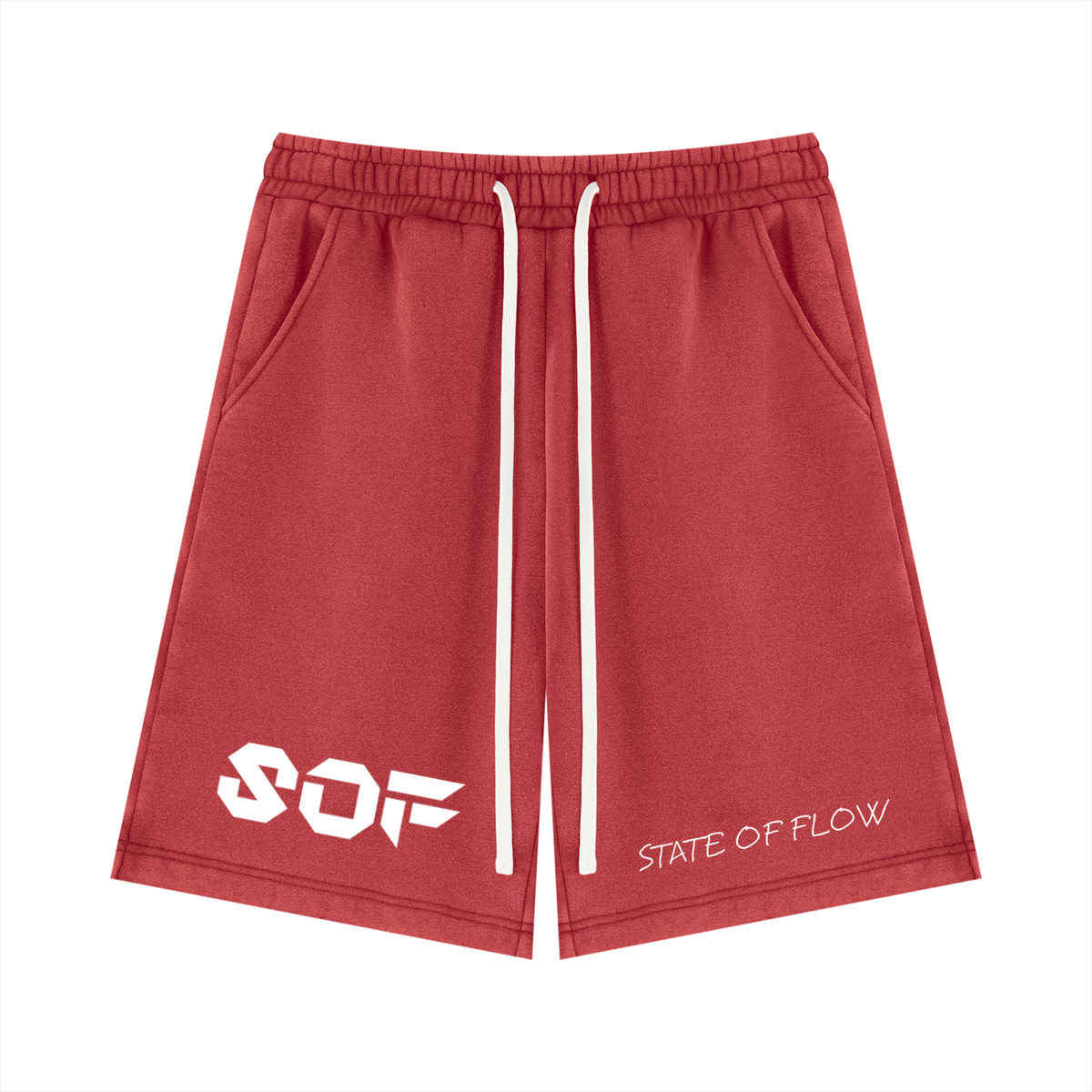 SOF Unisex Vintage Wash Fleece Shorts