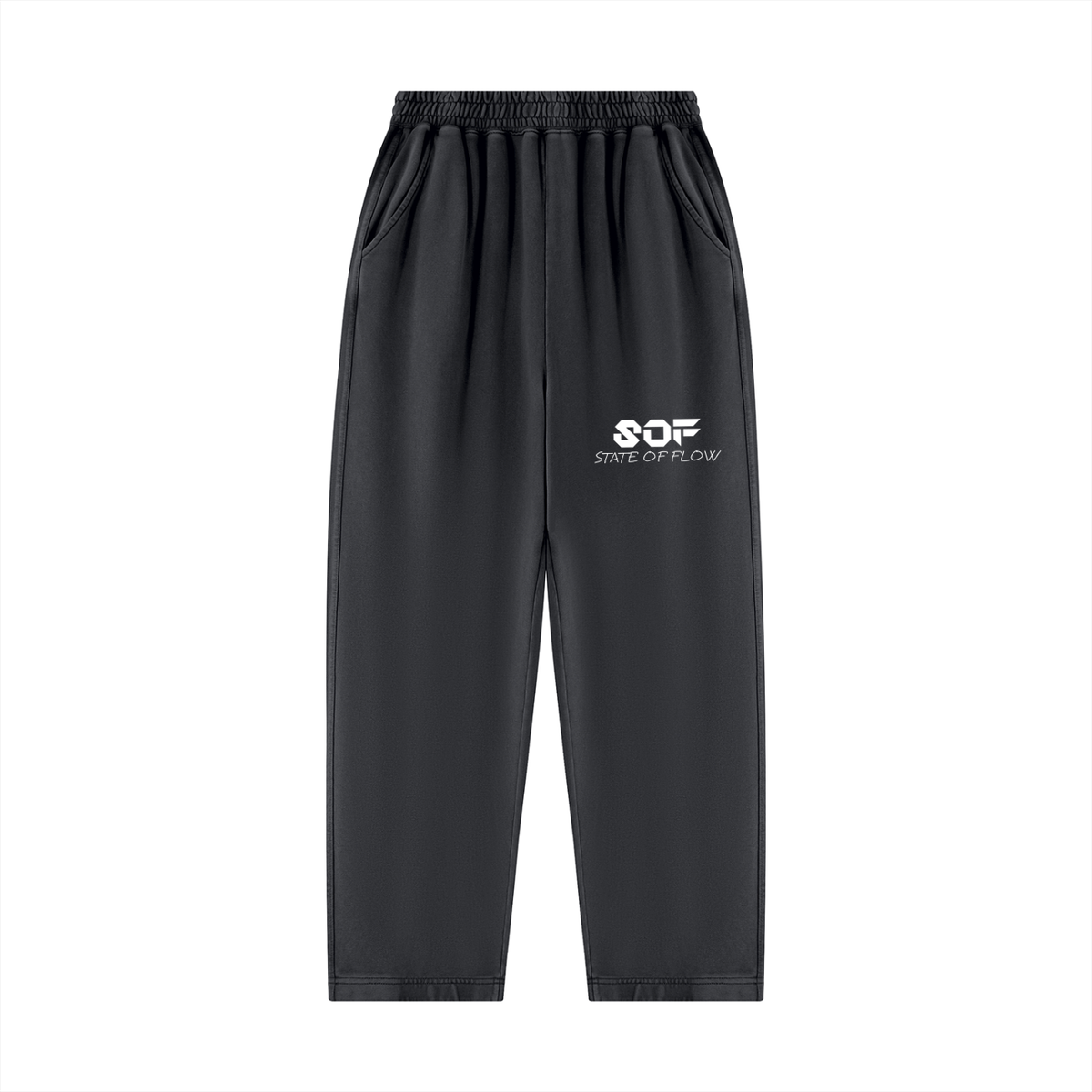 Sate of Flow Unisex Mineral Wash Balloon Sweatpants