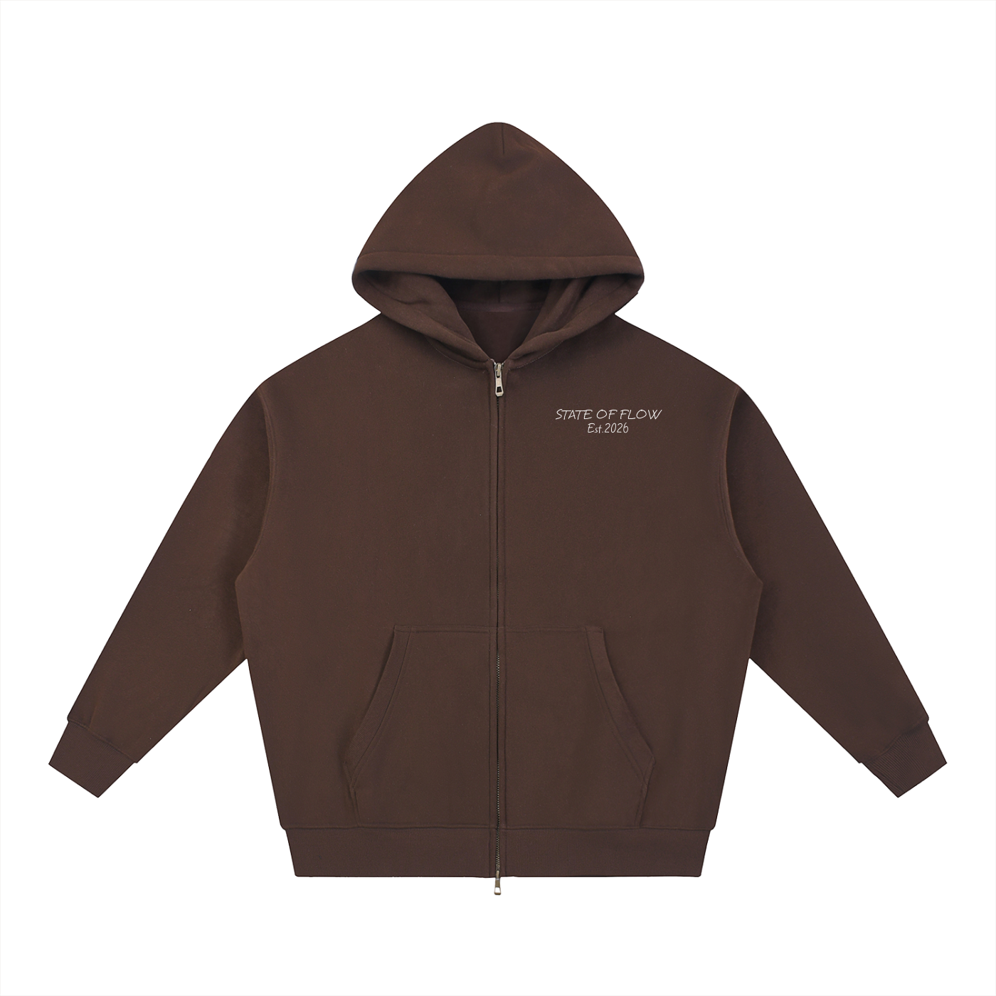 Flow Essential Oversized Fleece Boxy Hoodie