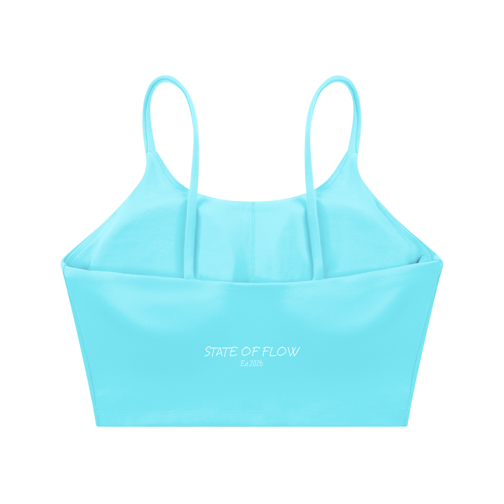 Flow Spaghetti Strap Yoga Sports Bra