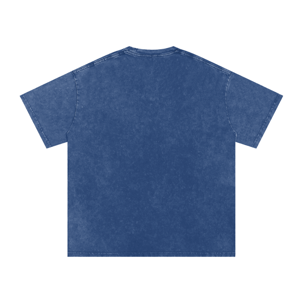 Flow Snow Washed Oversized Cotton T-Shirt