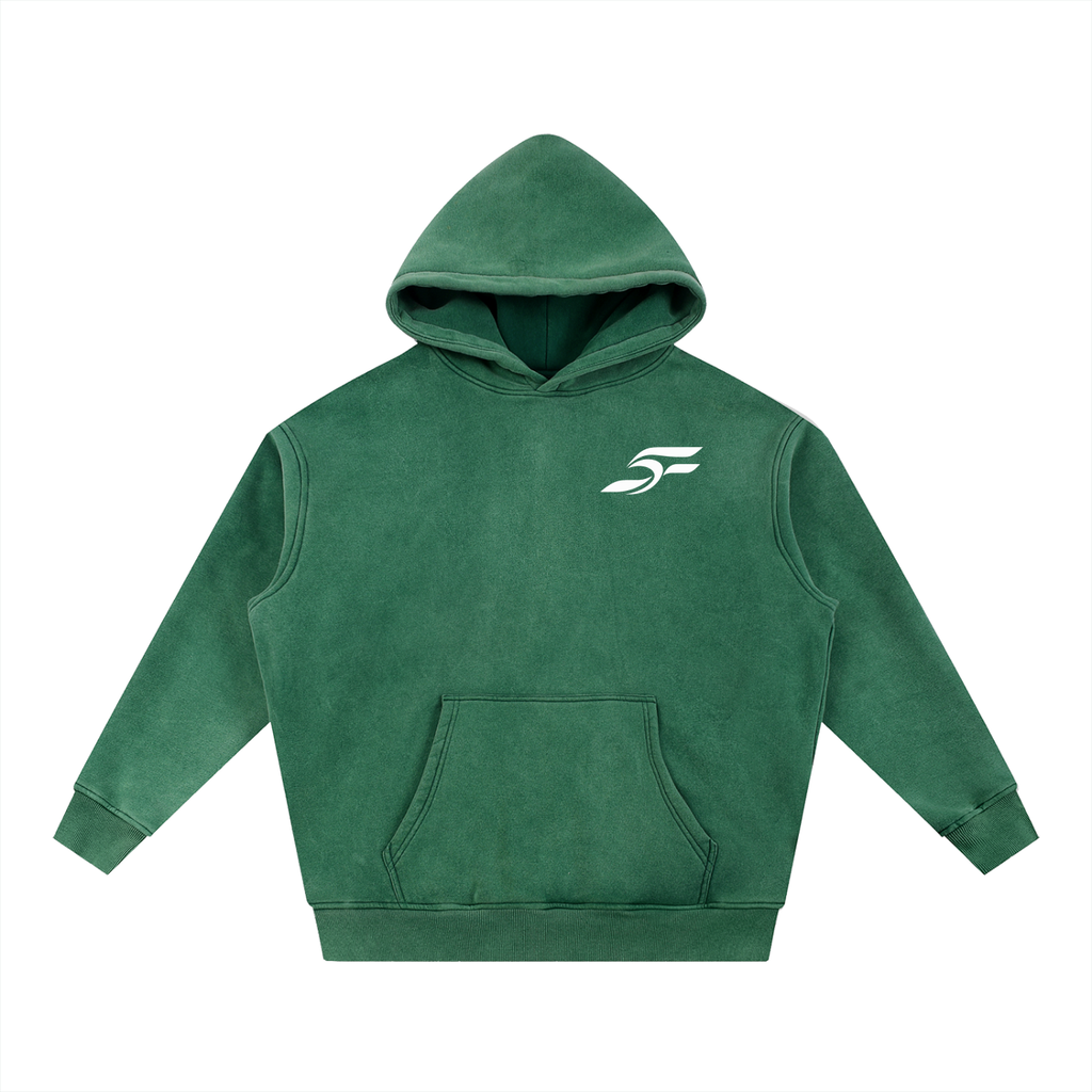 Flow Snow Wash Fleece Oversize Hoodie