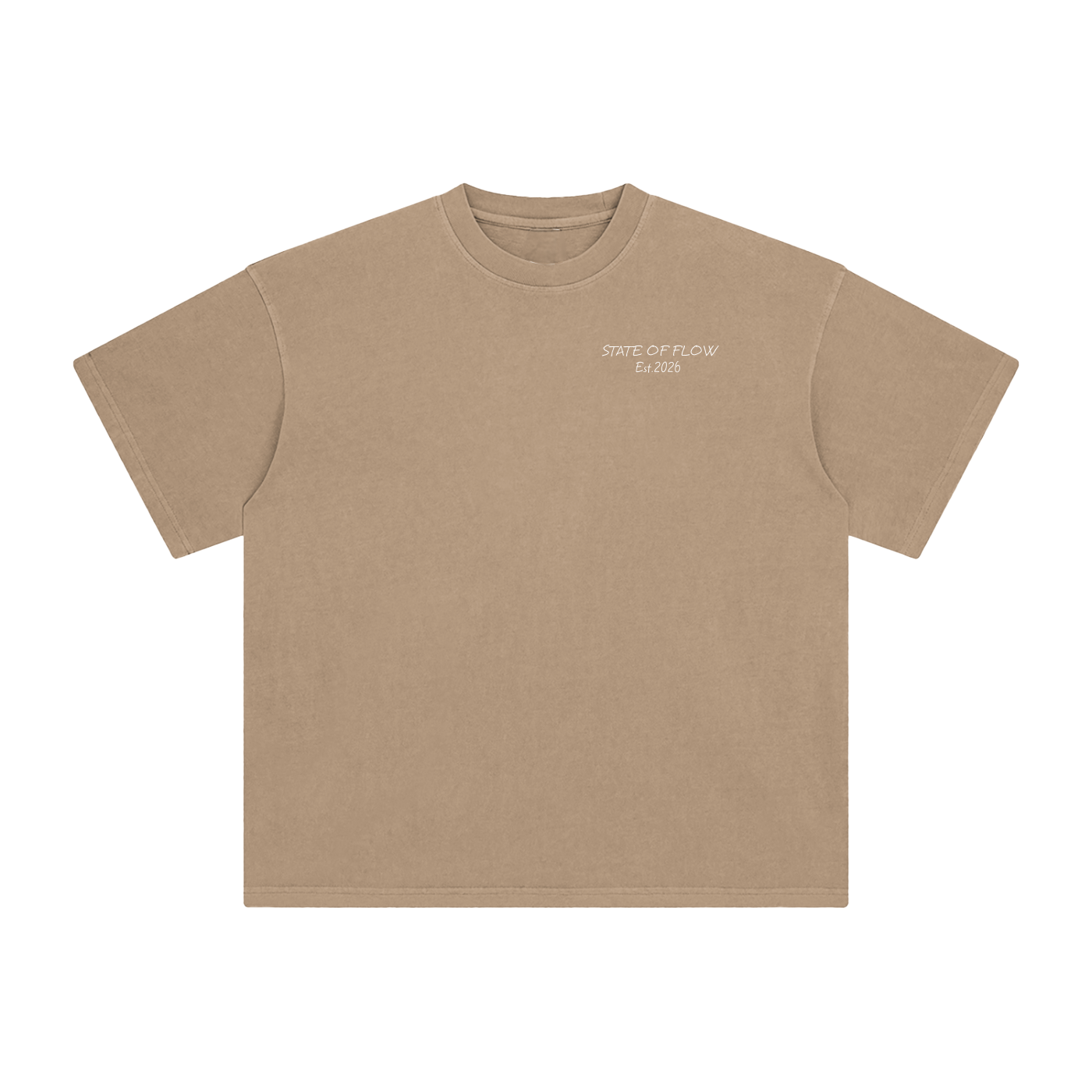 Flow Enzyme Washed T-Shirt