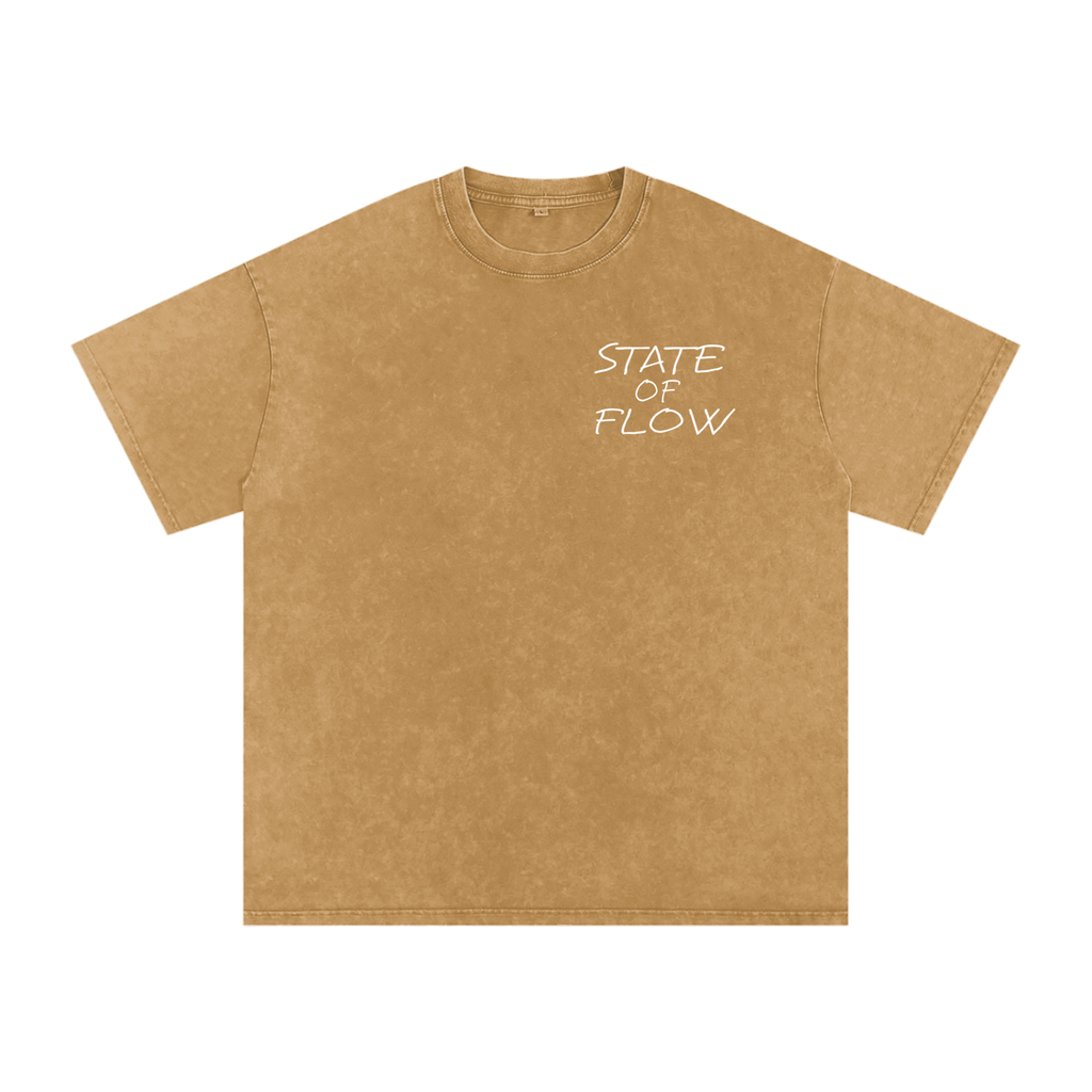 SOF Snow Washed Oversized Cotton T-Shirt