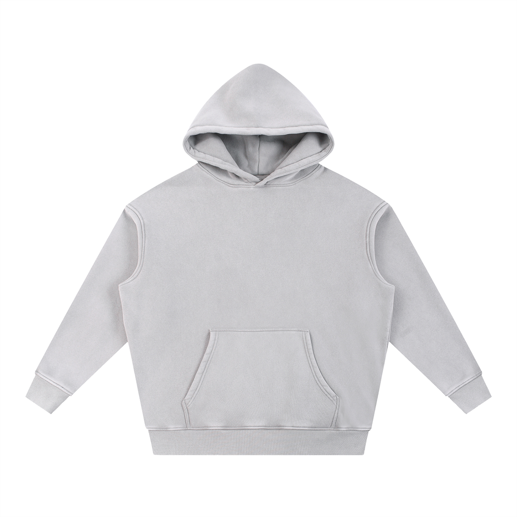 State of Flow Snow Wash Fleece Oversize Hoodie