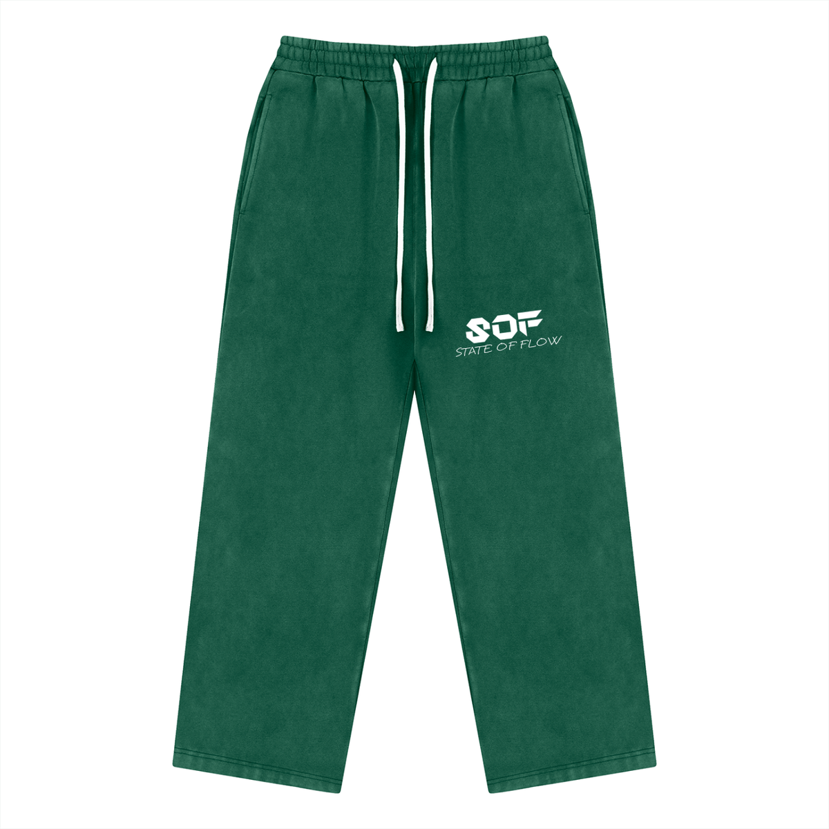 State of Flow Unisex Vintage Wash Fleece Sweatpants