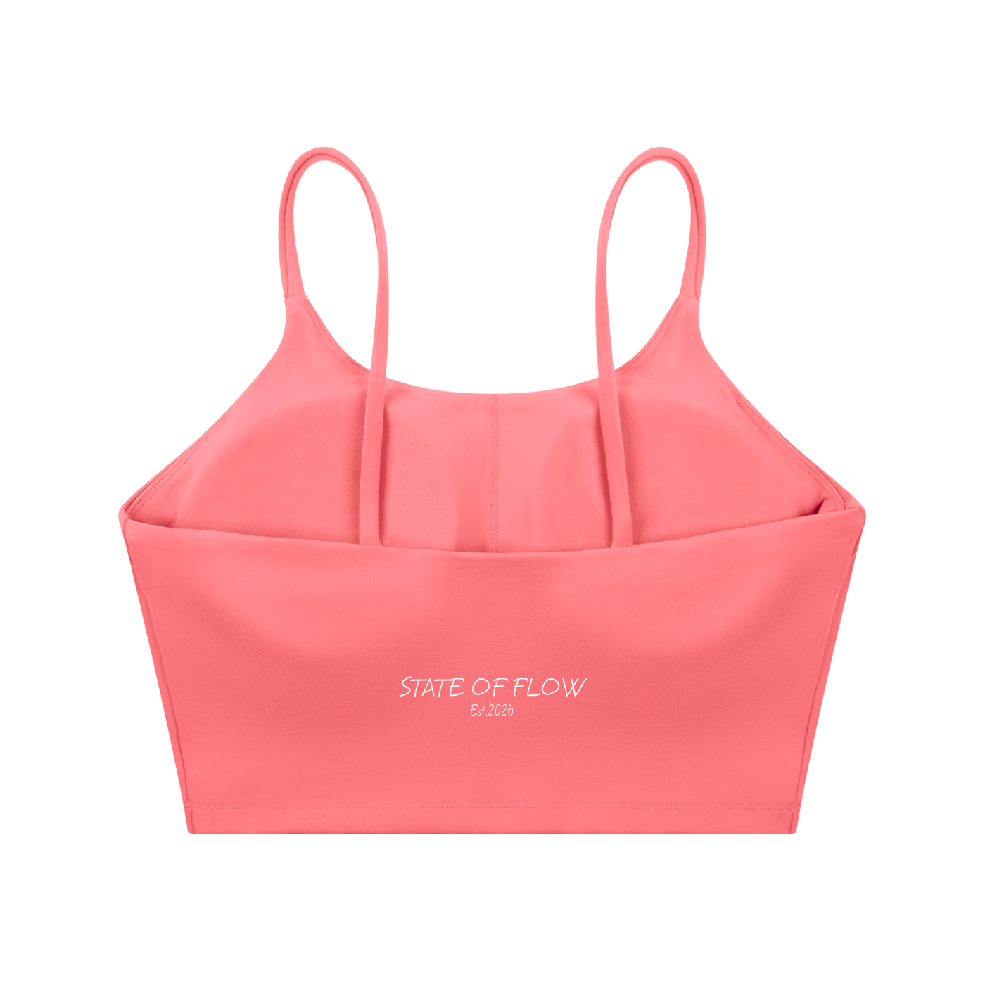 Flow Spaghetti Strap Yoga Sports Bra