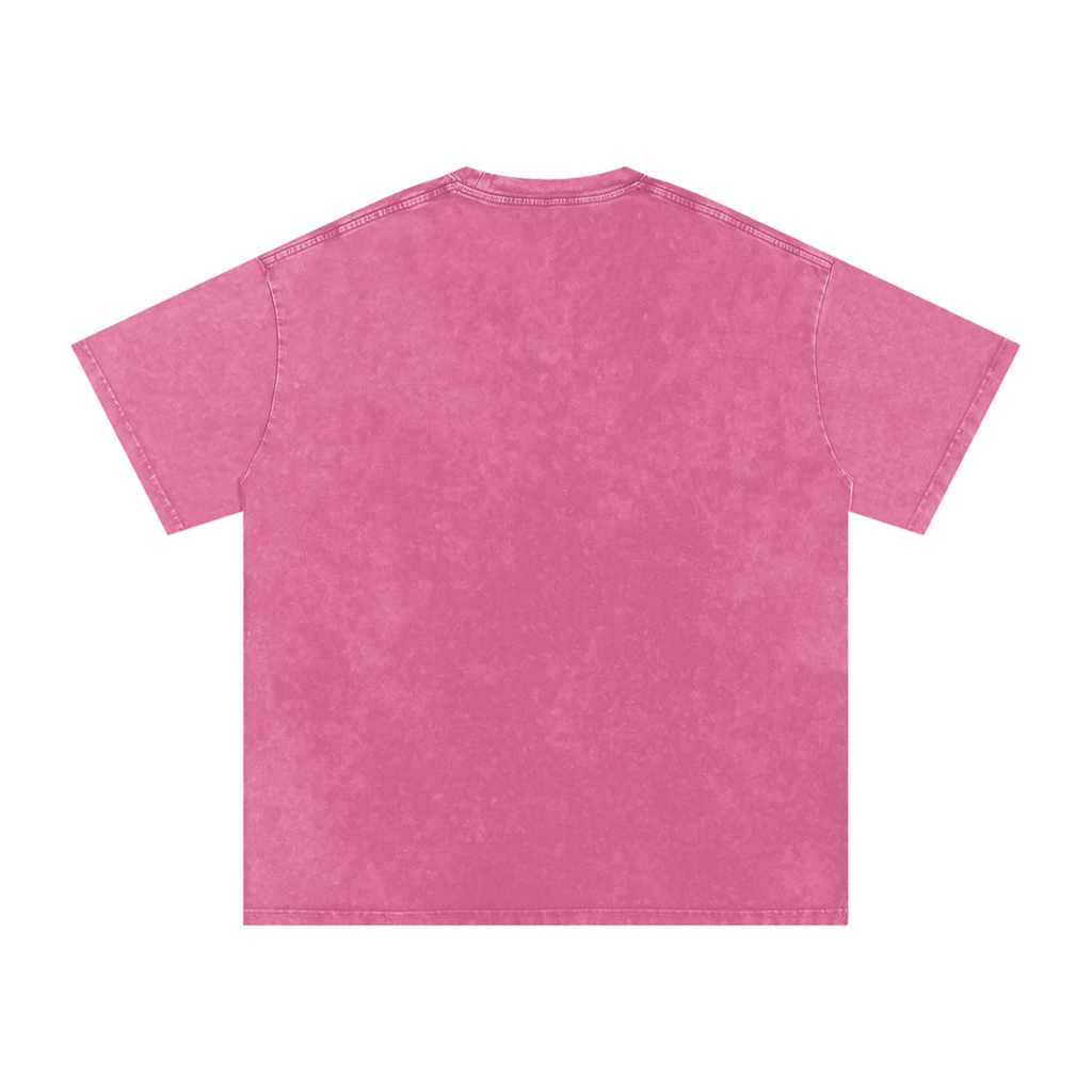 Flow Snow Washed Oversized Cotton T-Shirt