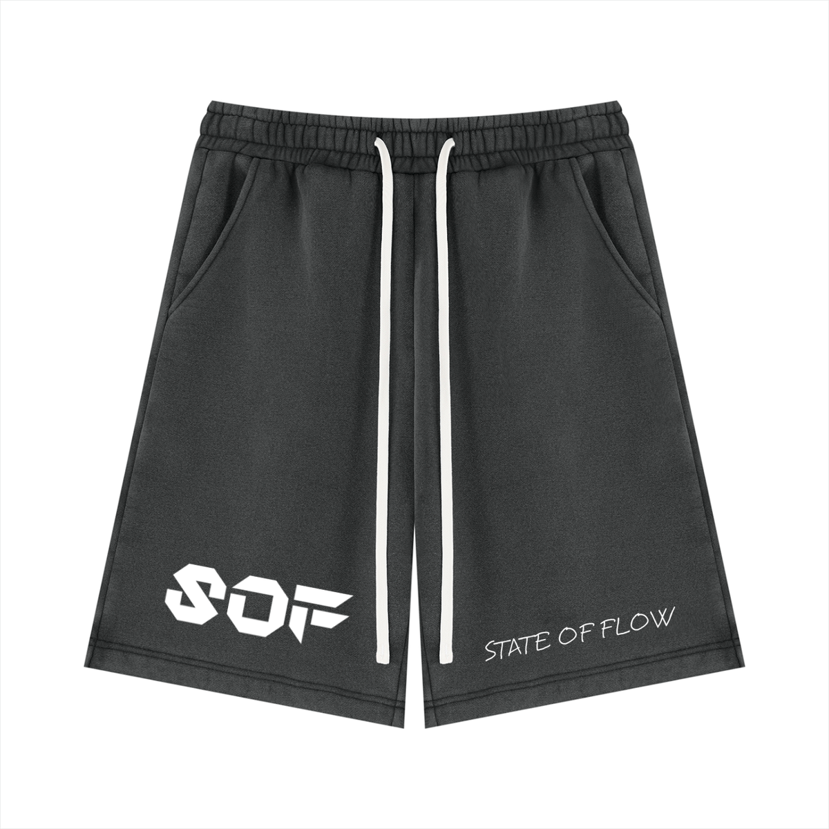 SOF Unisex Vintage Wash Fleece Shorts