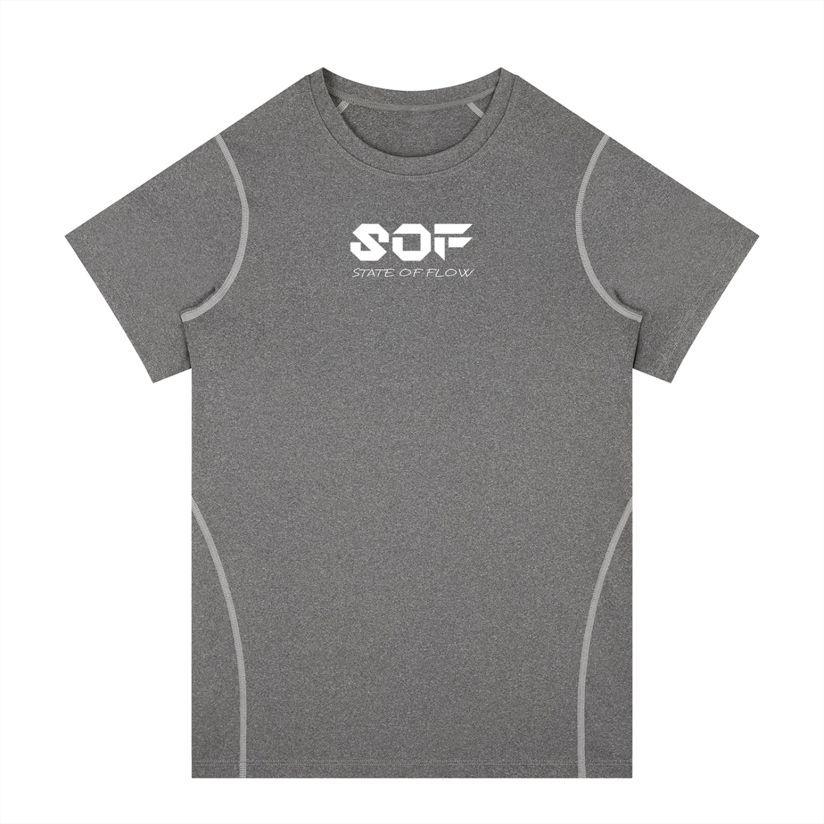State of Flow Men's Contrast Stitch Performance T-Shirt