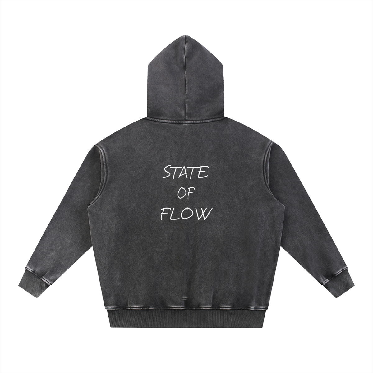 Flow Snow Wash Fleece Oversize Hoodie