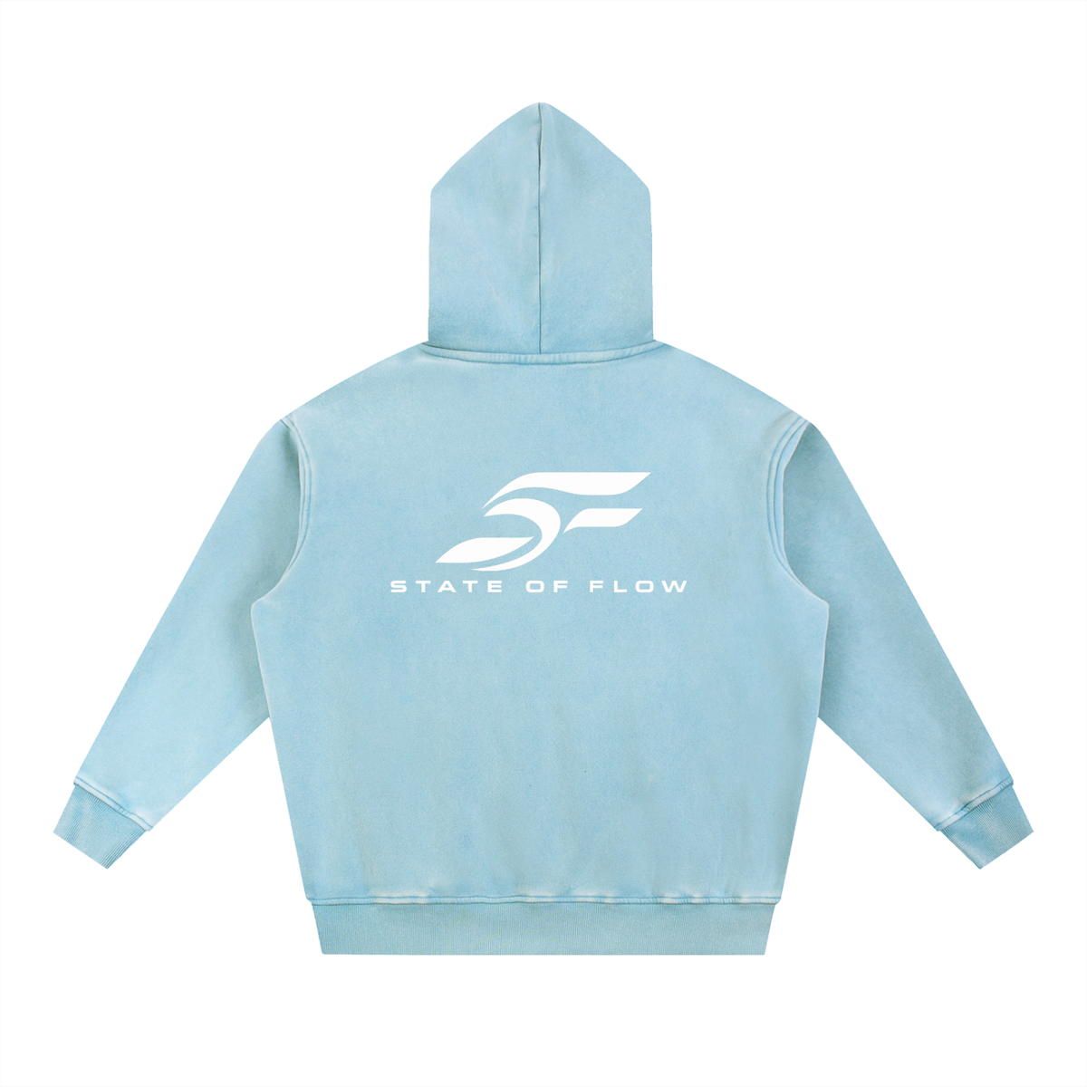 Flow Snow Wash Fleece Oversize Hoodie