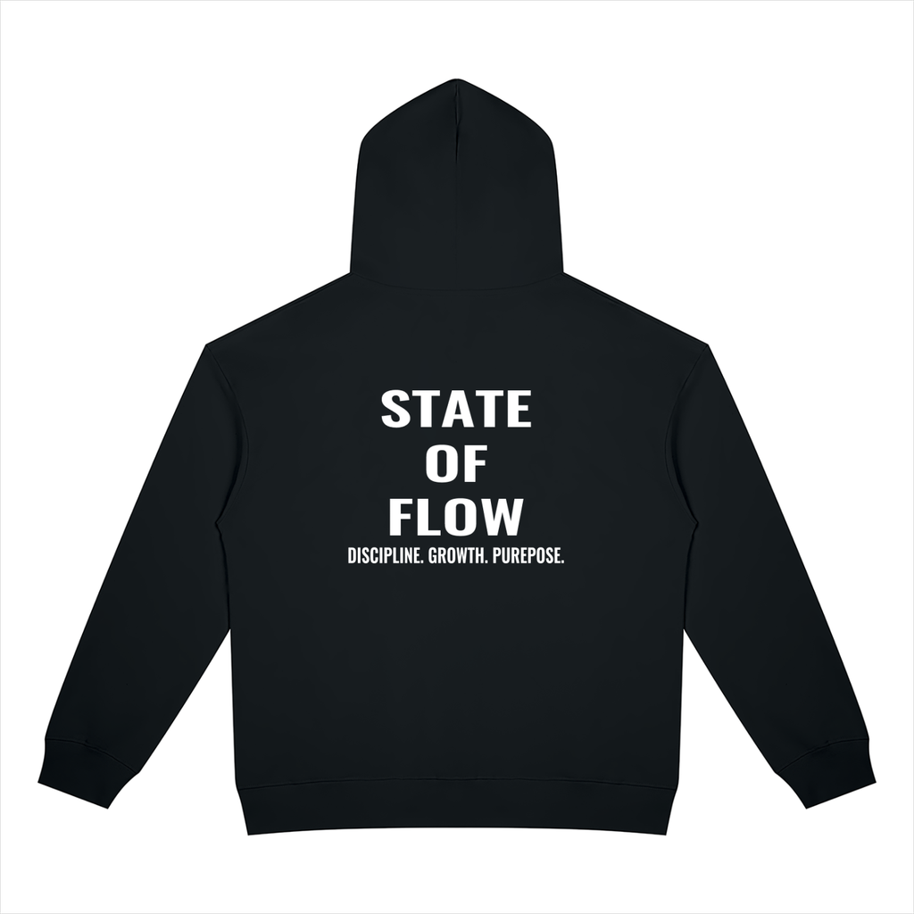 STATE OF FLOW Unisex Heavyweight Full Zip Hoodie