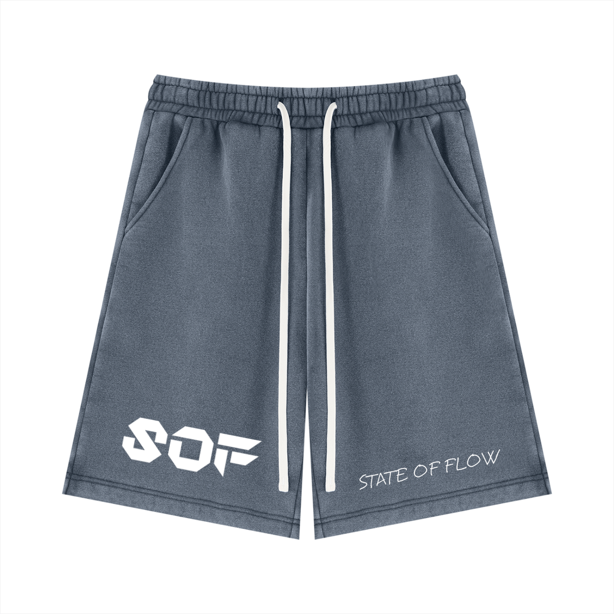 SOF Unisex Vintage Wash Fleece Shorts