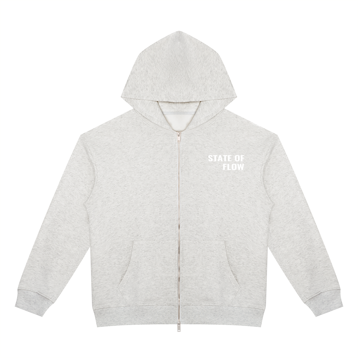 STATE OF FLOW Unisex Heavyweight Full Zip Hoodie