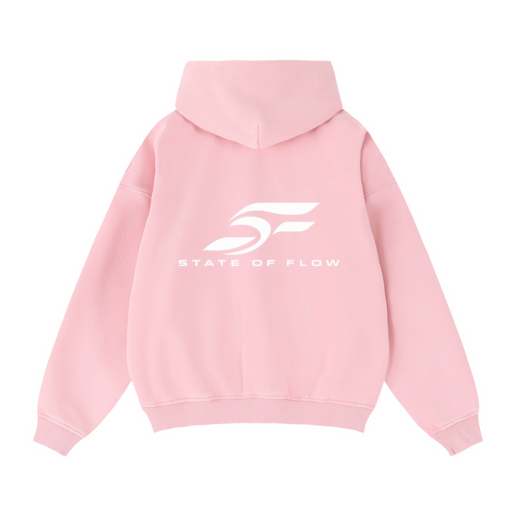 FS1 Zip-Through Boxy Fleece Hoodie