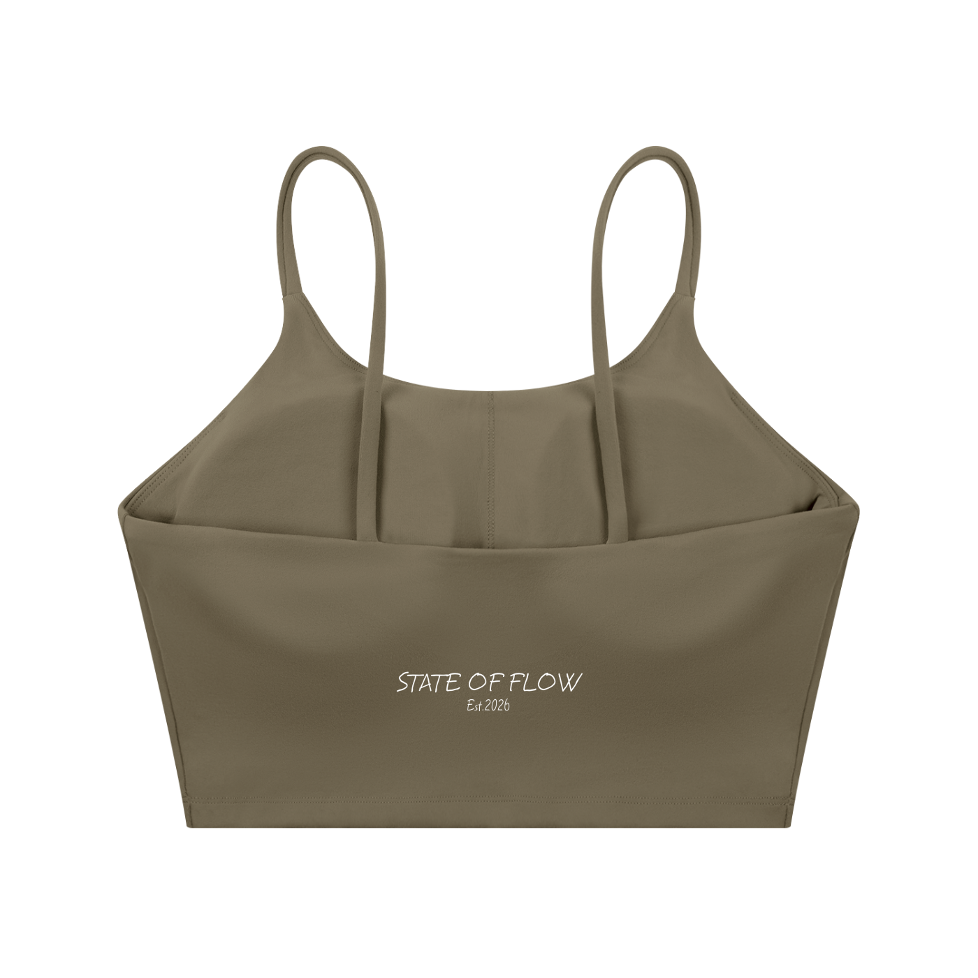 Flow Spaghetti Strap Yoga Sports Bra