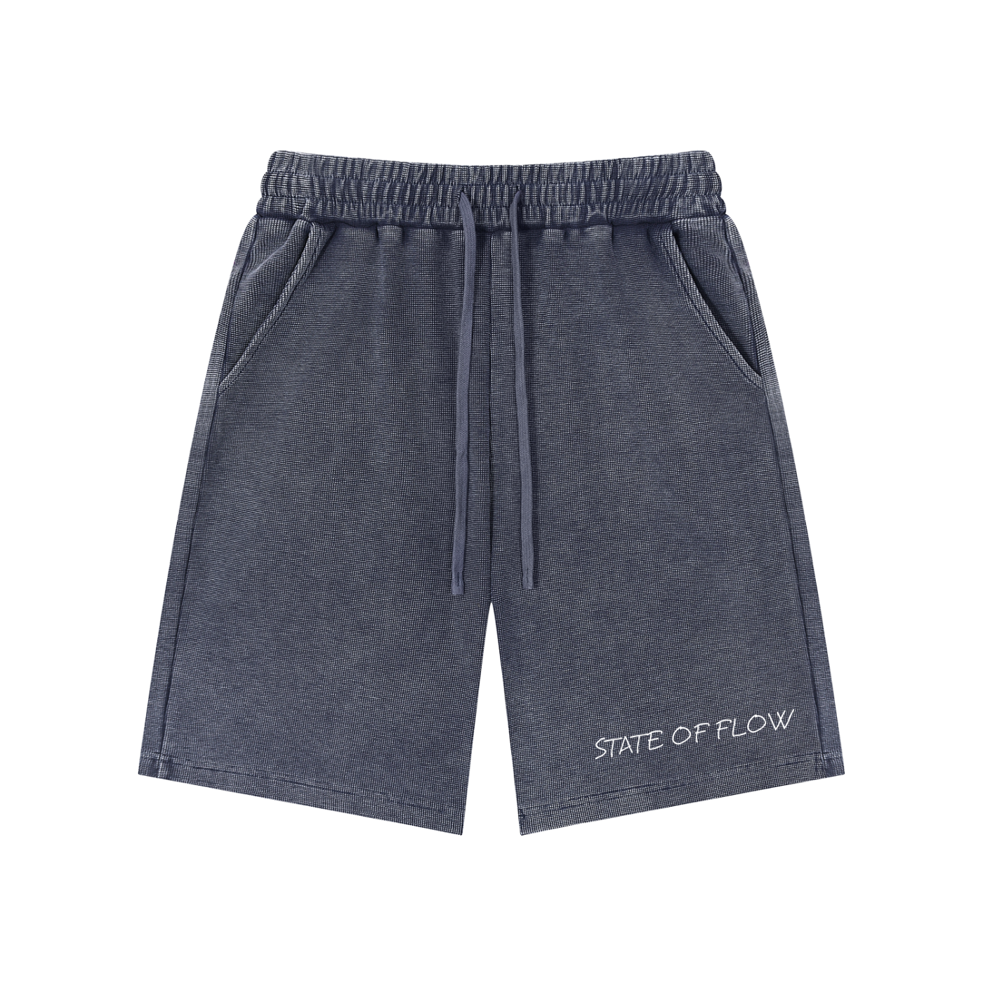 Flow Mineral Wash Waffle Knit Shorts