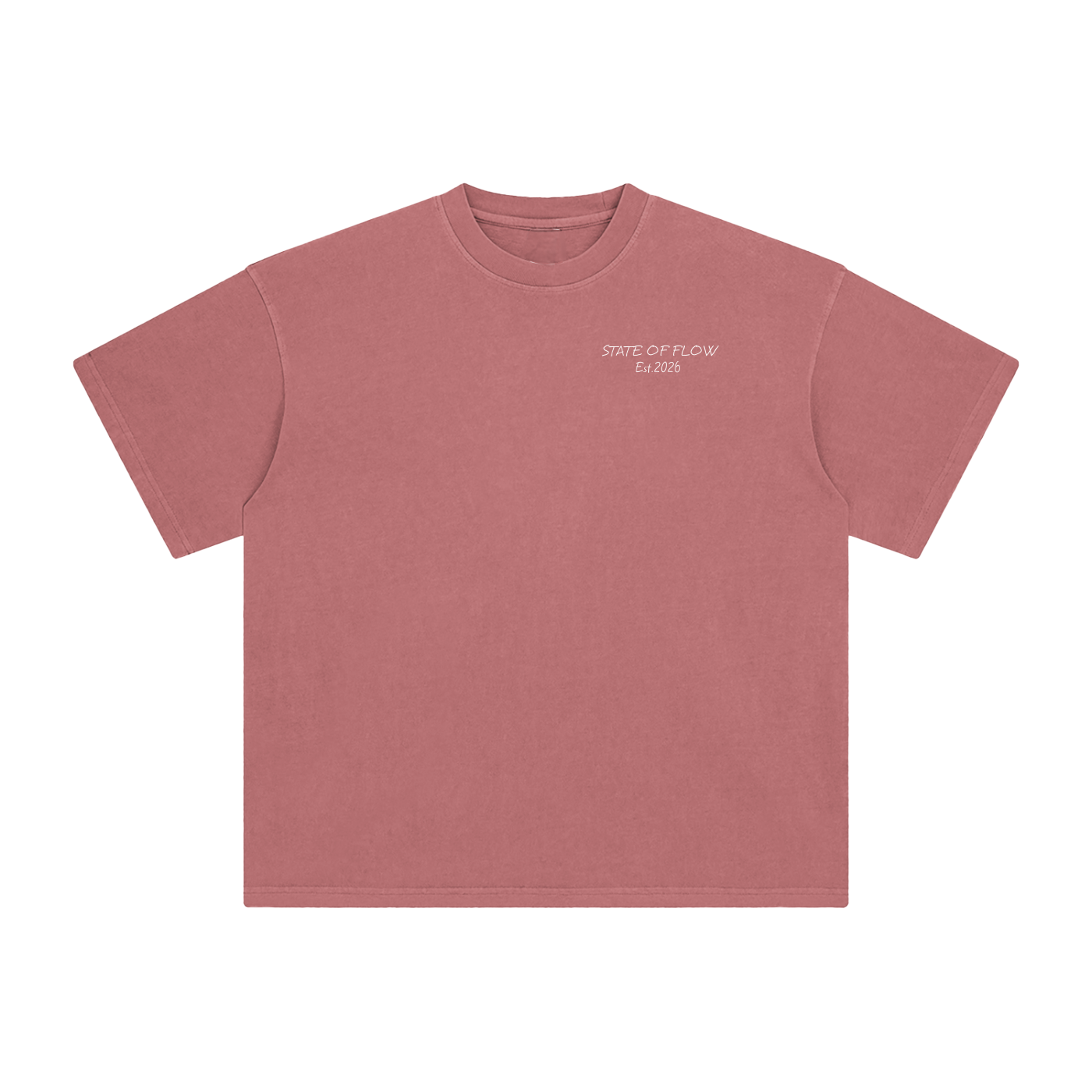 Flow Enzyme Washed T-Shirt