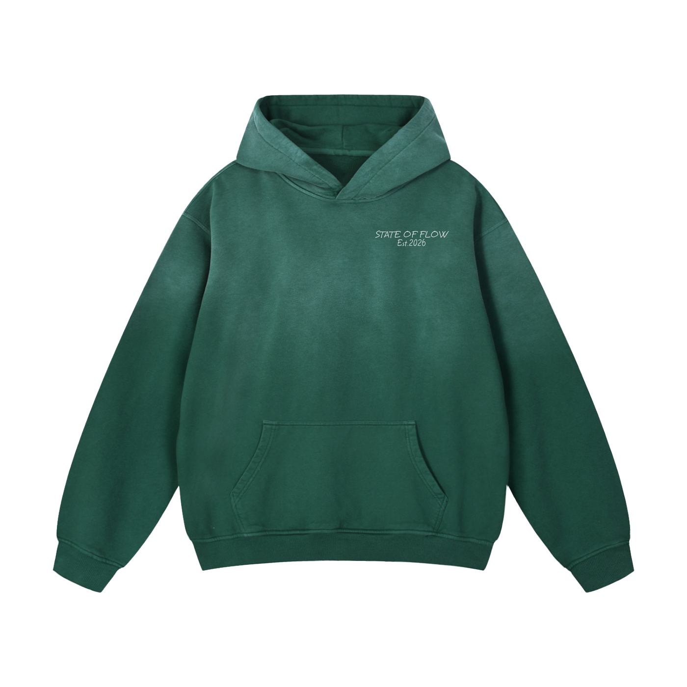 Flow Heavyweight Sunfade Oversized Hoodie