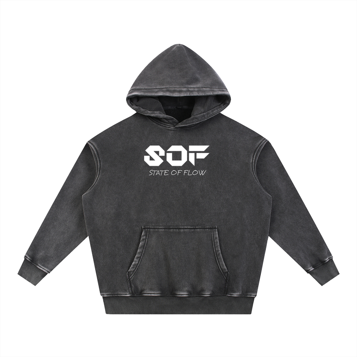 SOF Snow Wash Fleece Oversize Hoodie