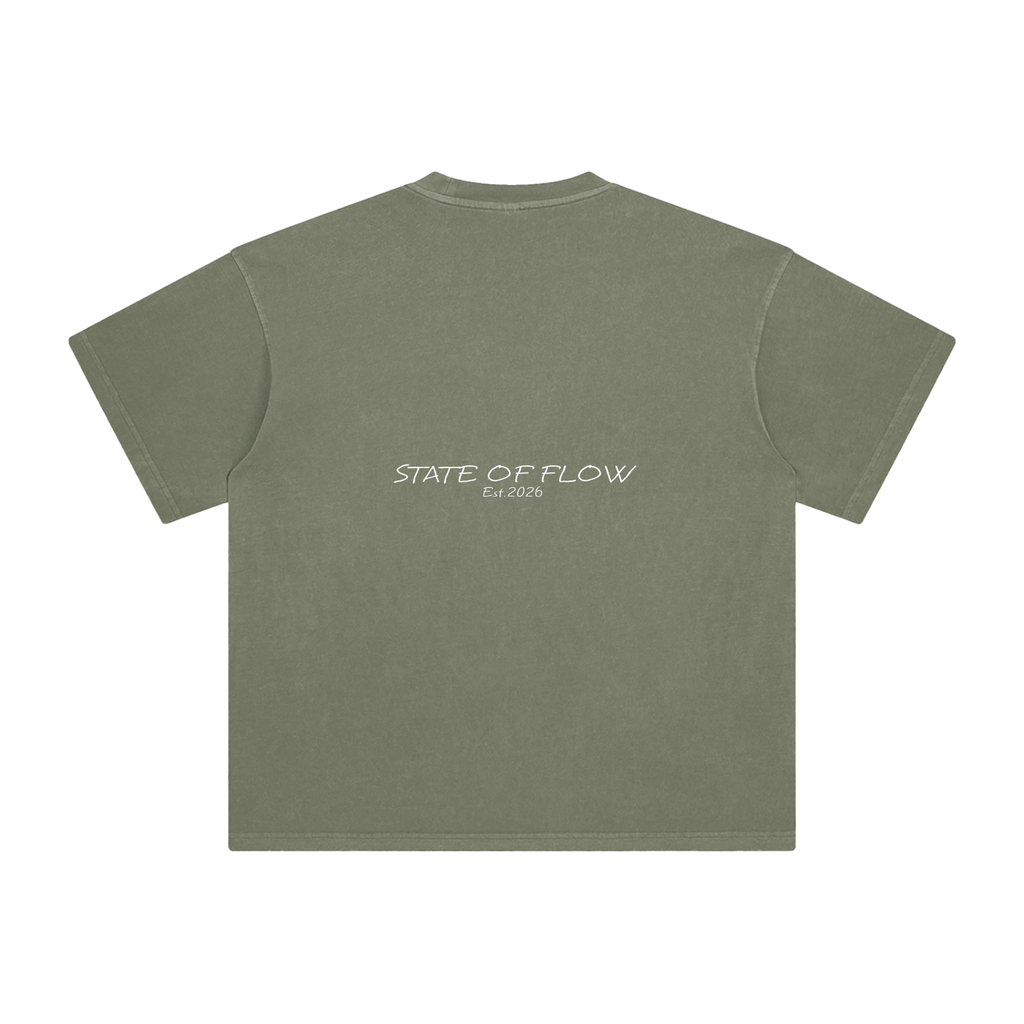 Flow Enzyme Washed T-Shirt
