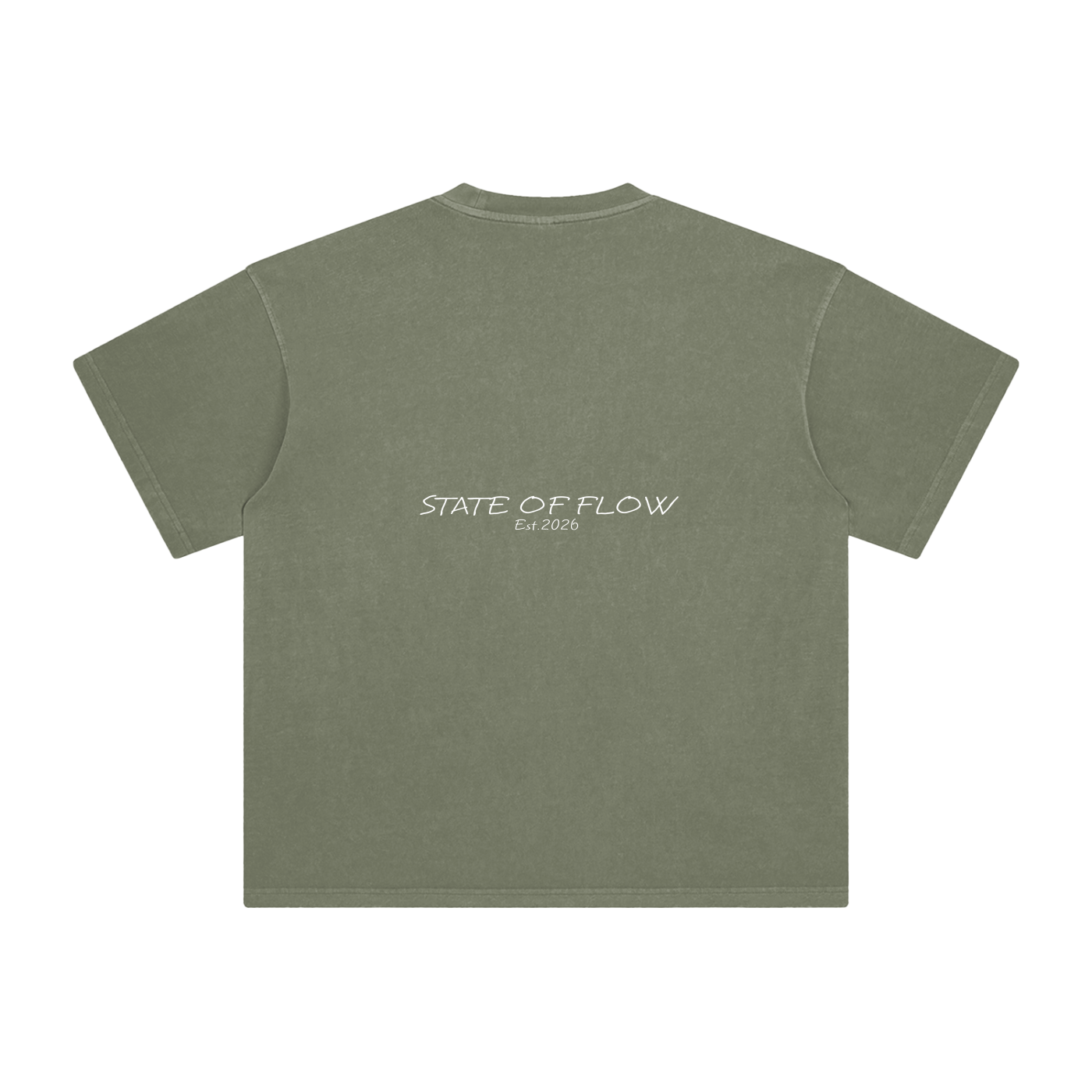 Flow Enzyme Washed T-Shirt