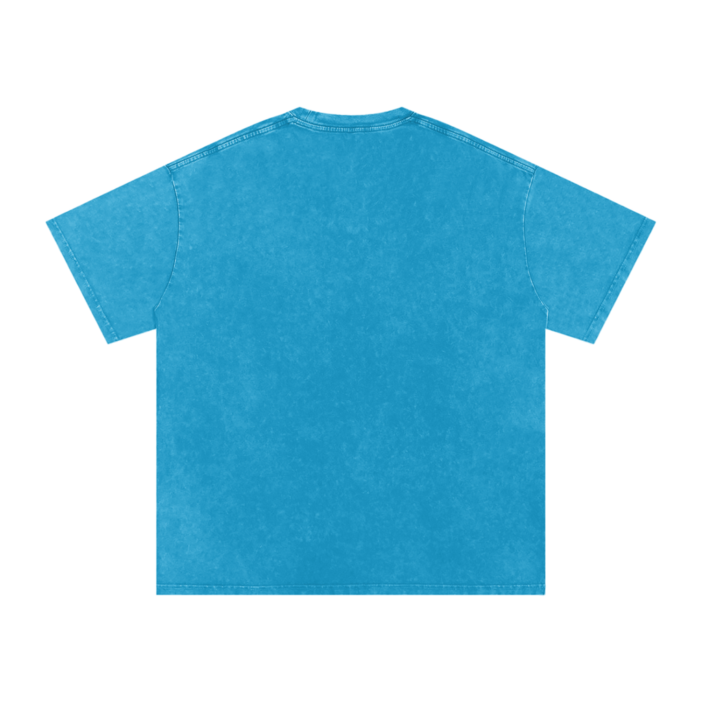 Flow Snow Washed Oversized Cotton T-Shirt