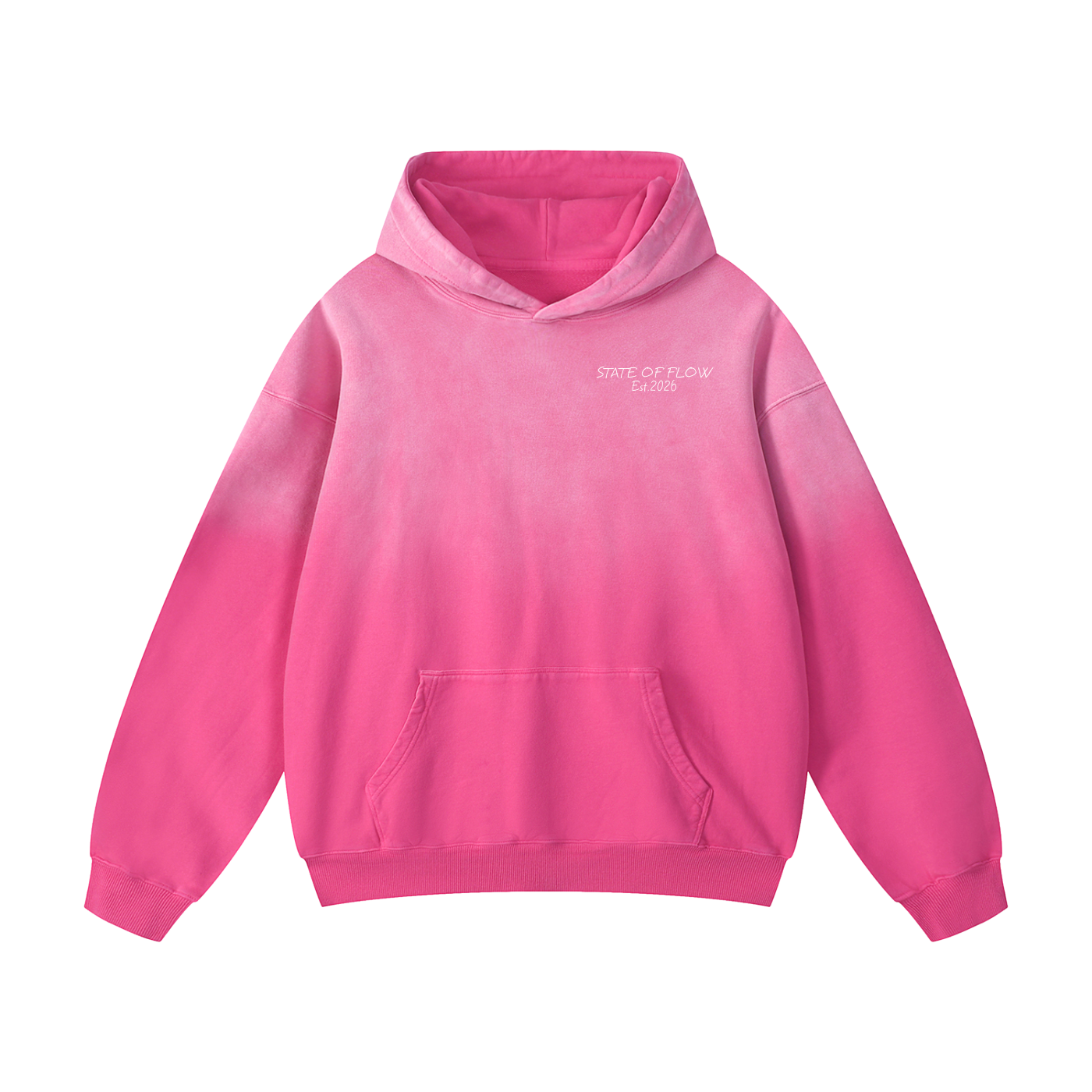 Flow Heavyweight Sunfade Oversized Hoodie