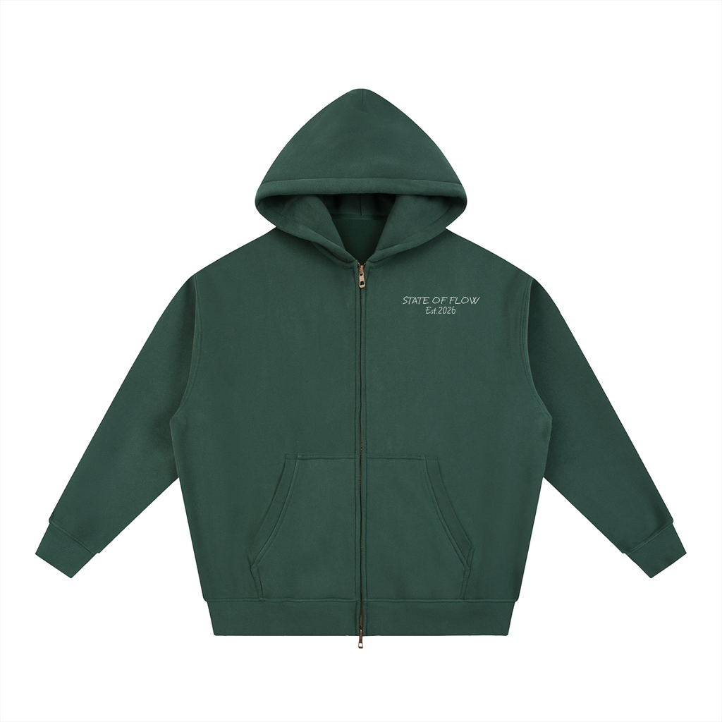 Flow Essential Oversized Fleece Boxy Hoodie