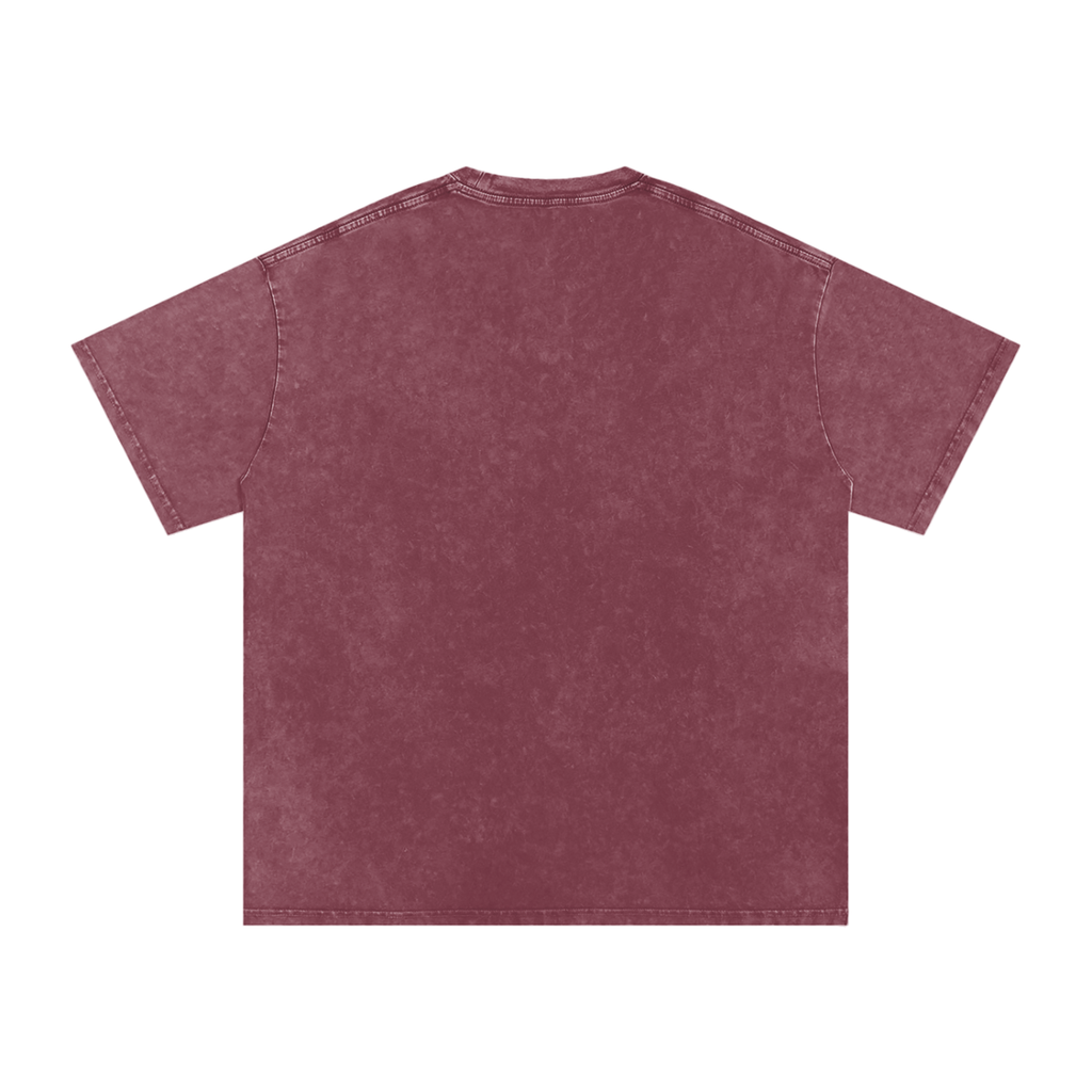 Flow Snow Washed Oversized Cotton T-Shirt
