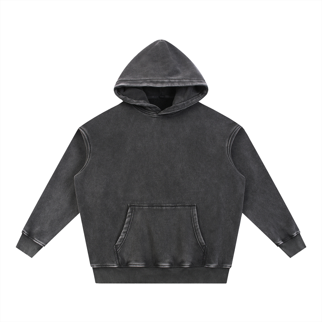 State of Flow Snow Wash Fleece Oversize Hoodie