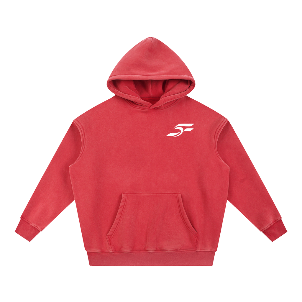 Flow Snow Wash Fleece Oversize Hoodie