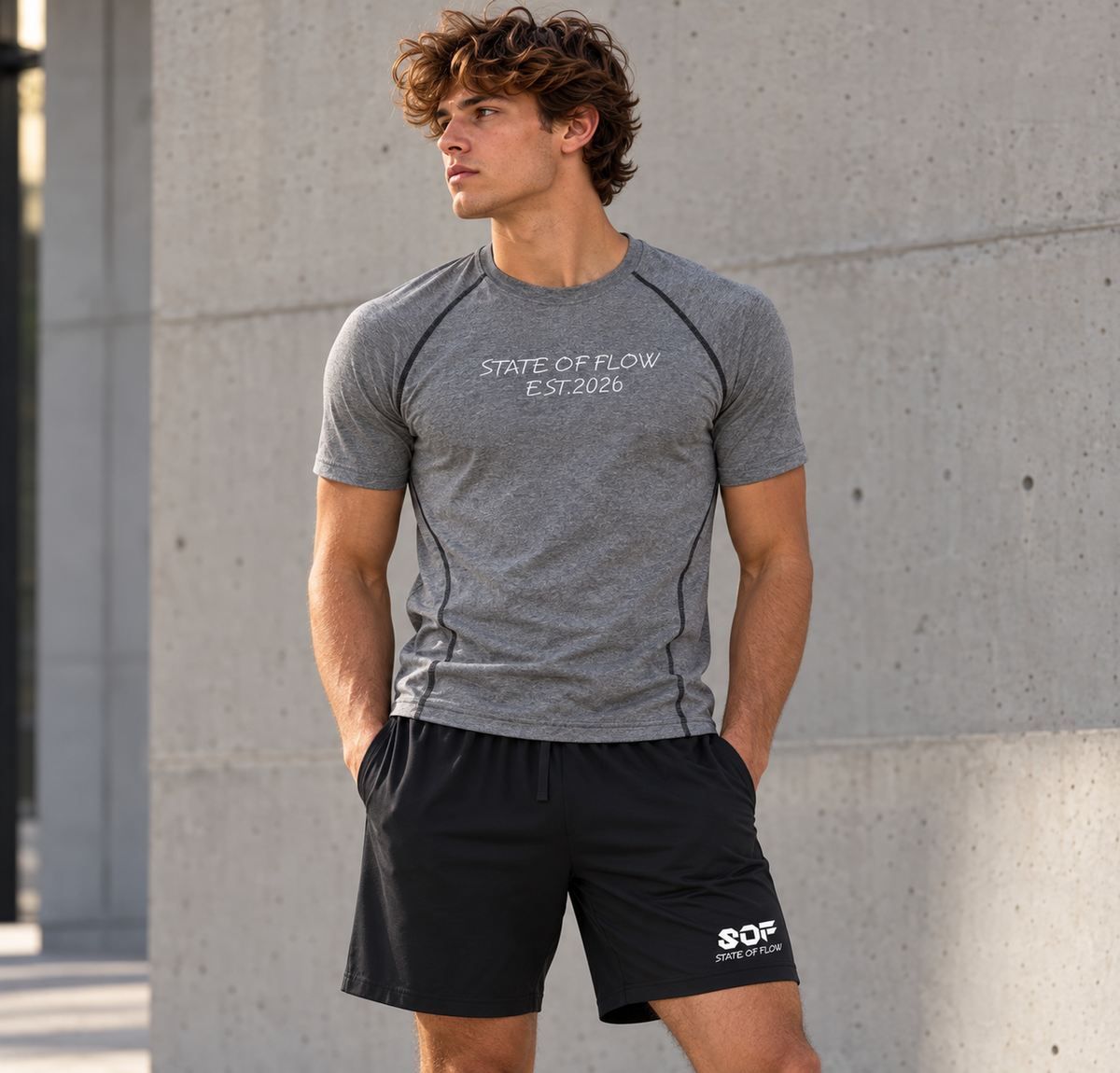 Performance Contrast Stitch T-Shirt