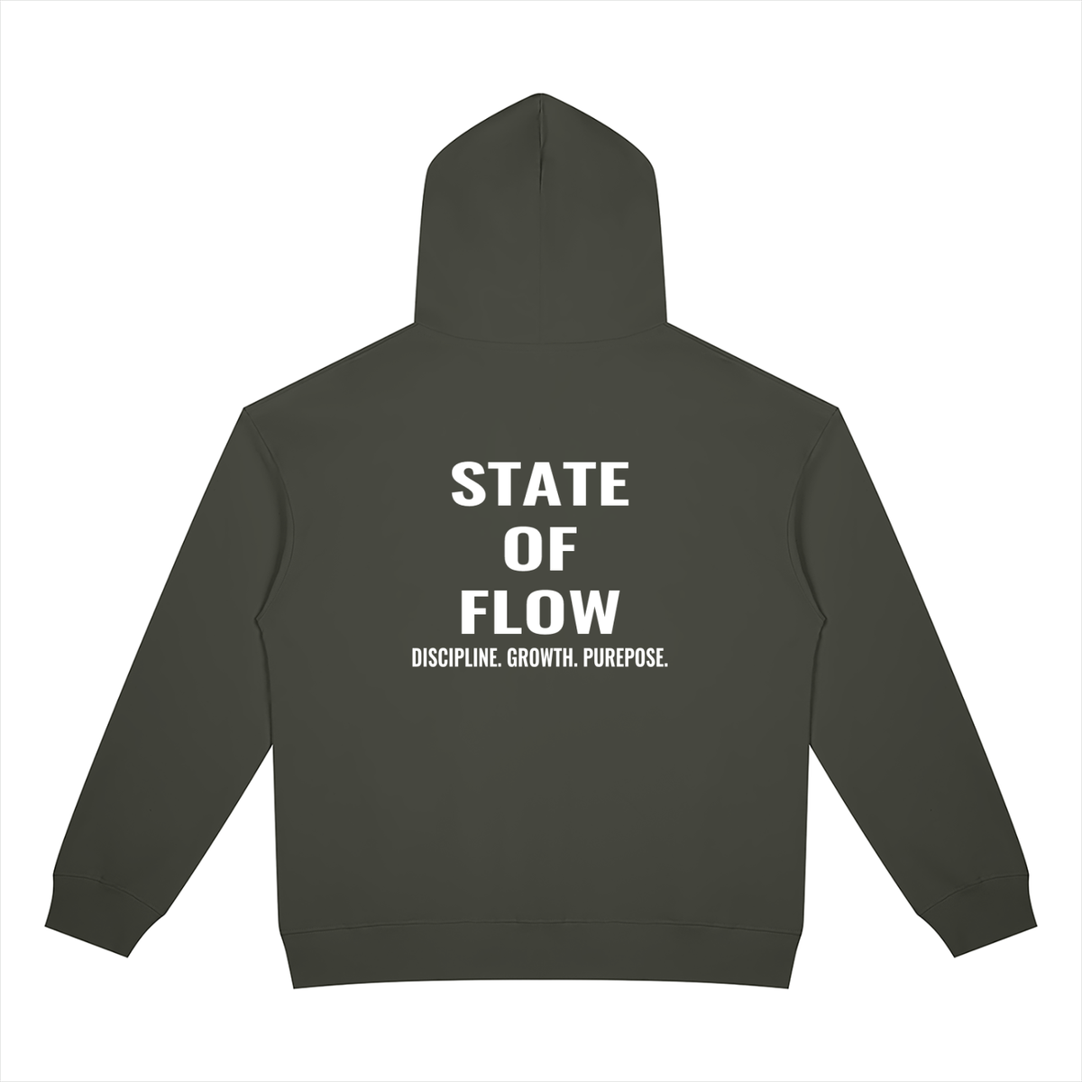 STATE OF FLOW Unisex Heavyweight Full Zip Hoodie