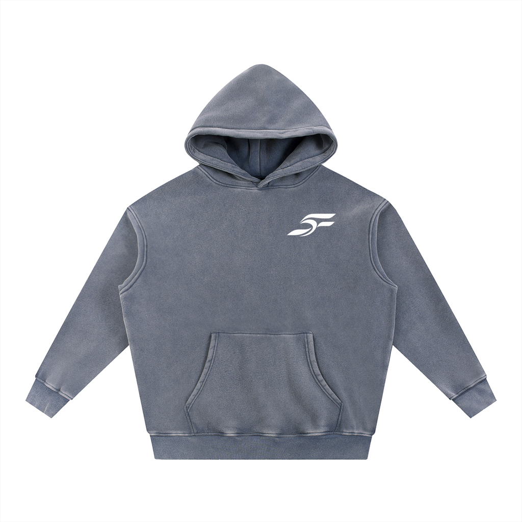 Flow Snow Wash Fleece Oversize Hoodie