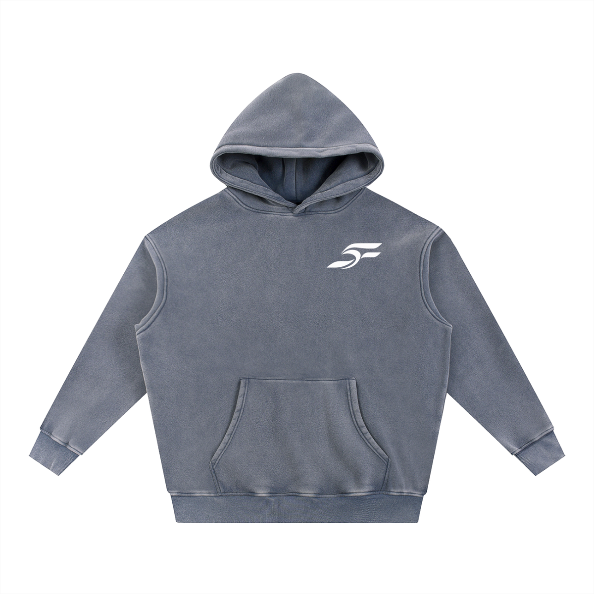 Flow Snow Wash Fleece Oversize Hoodie